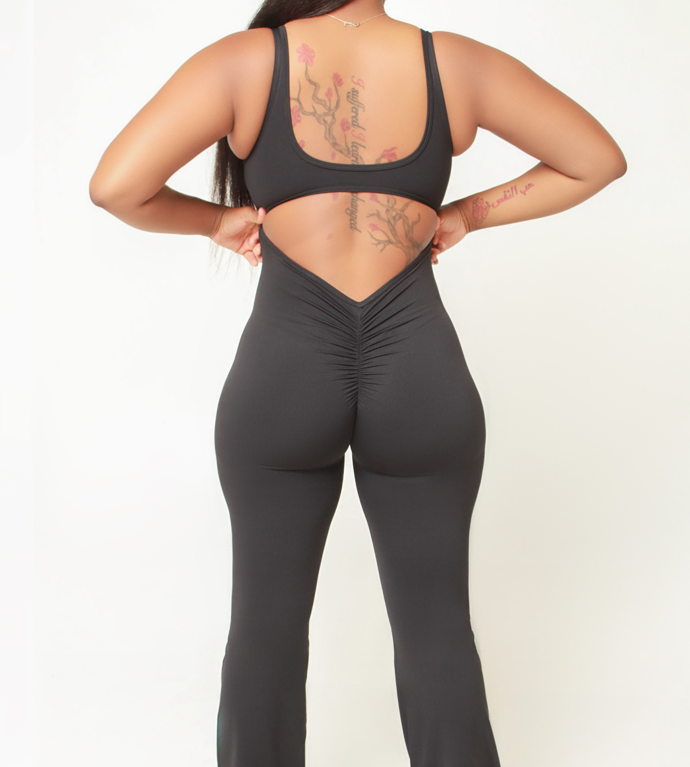 Hourglass Flare Jumpsuit