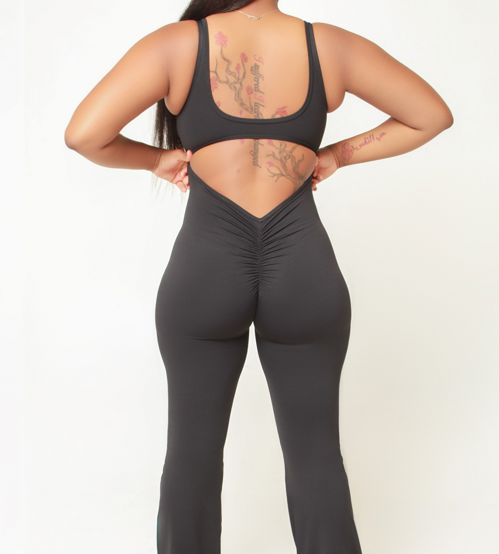 Hourglass Flare Jumpsuit